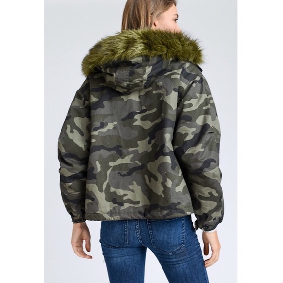 ⚡️Camo Fur Parka - Picture 3 of 7